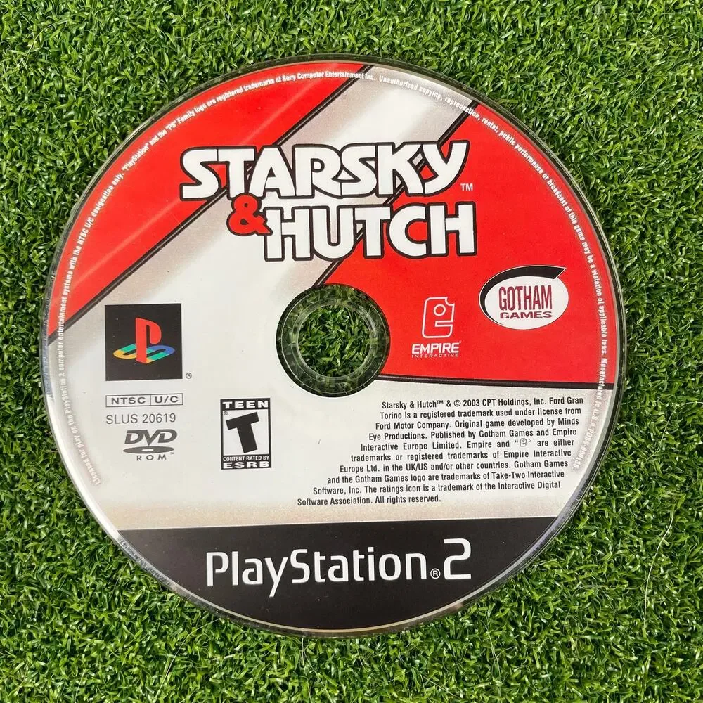 Starsky & Hutch (Sony PlayStation 2, 2003) Disc Only
